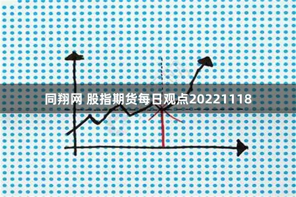 同翔网 股指期货每日观点20221118